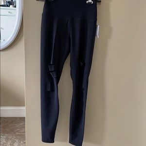 Alo warrior ripped yoga tights